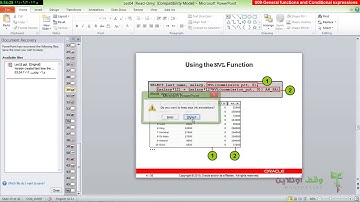 Oracle developer g11  9  General Functions and Conditional Expressions