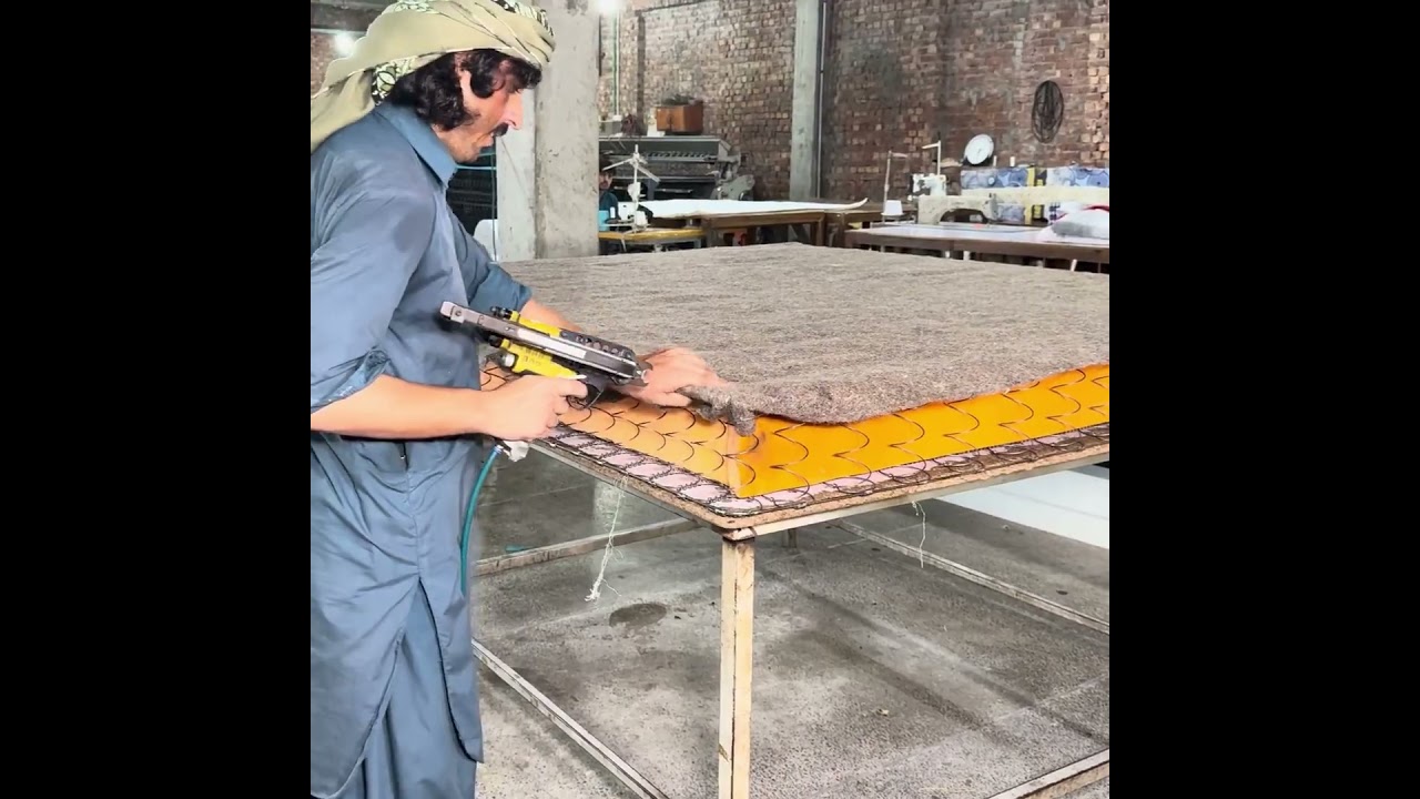 World-Class Spring Mattress Production | Modern Factory Technology