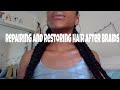 Repairing and Restoring Hair After Braids