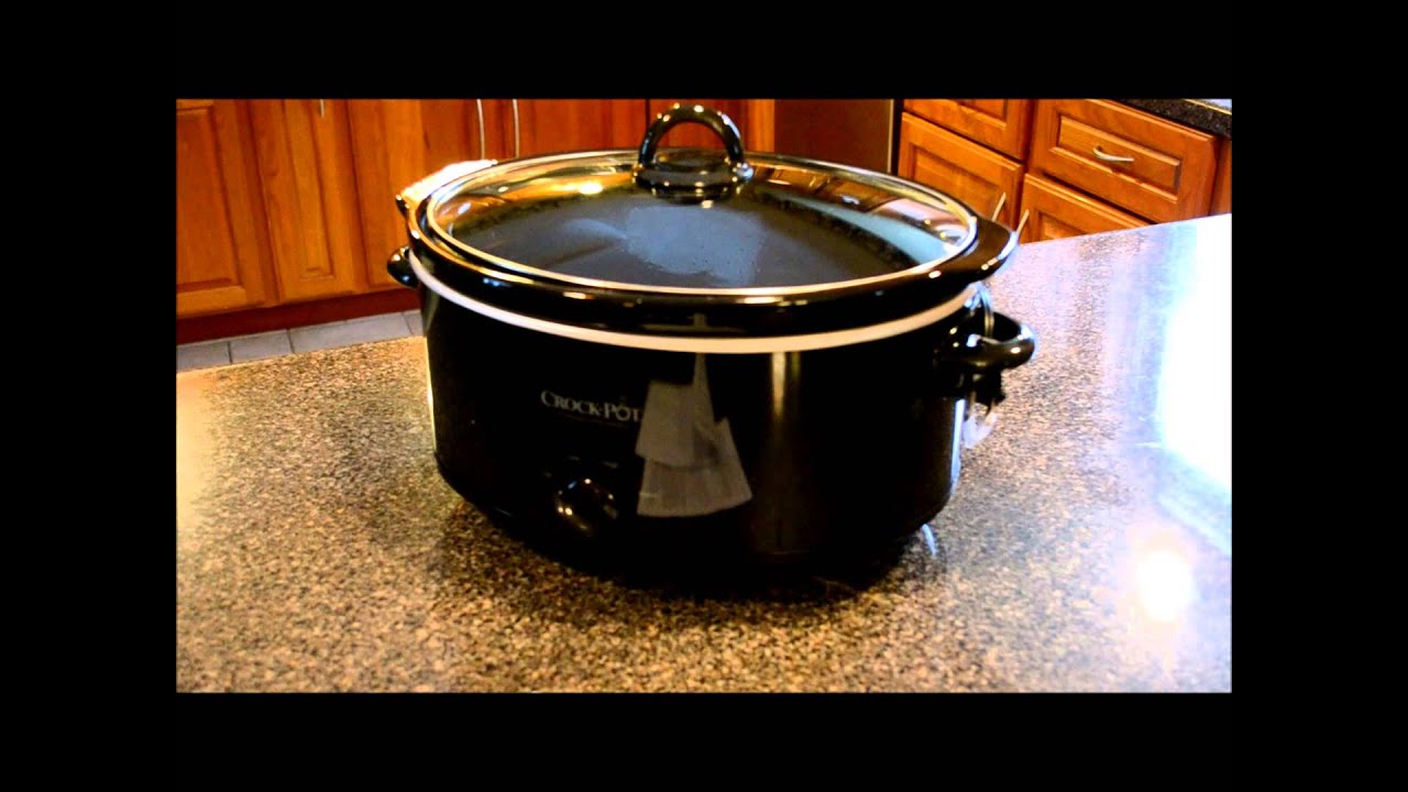 Crock-pot 7 Quart Manual Black Slow Cooker