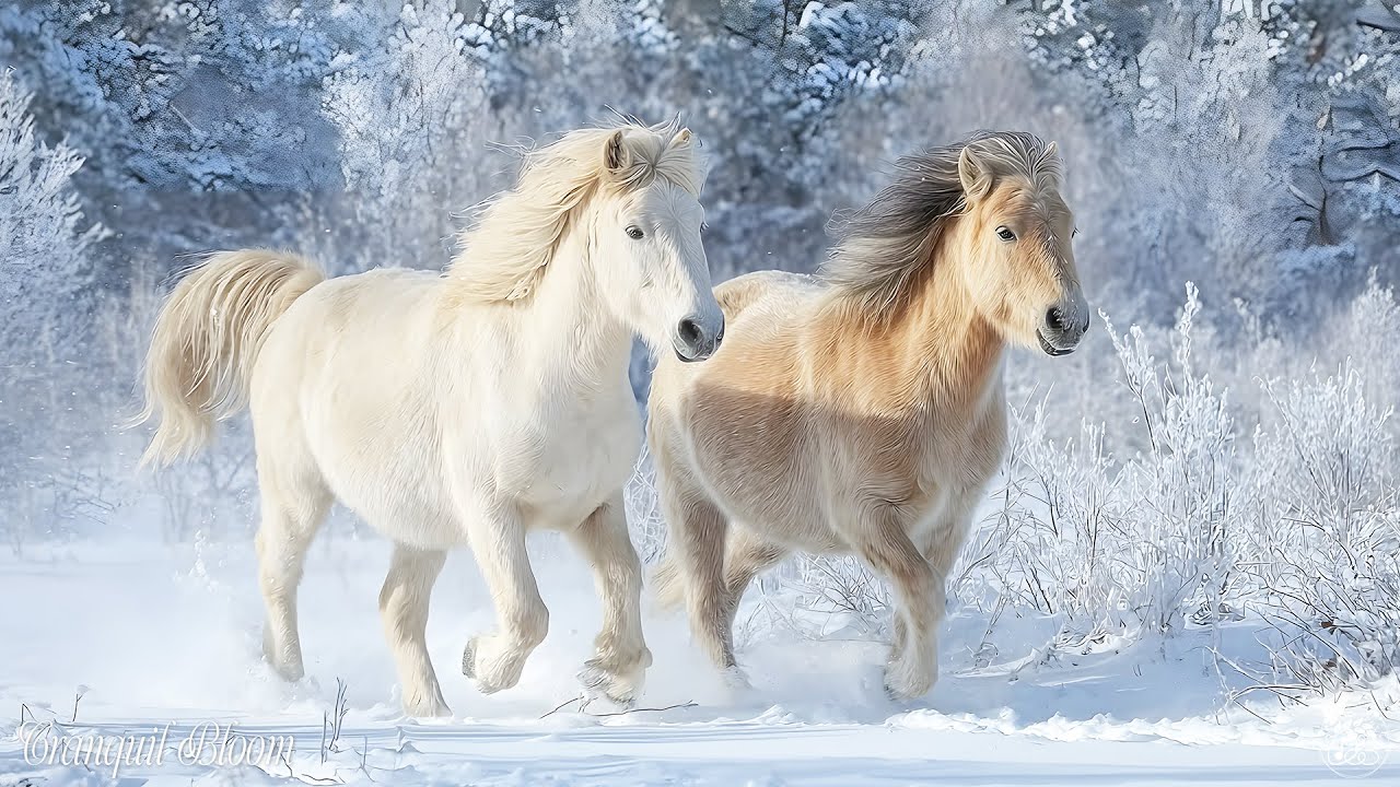 12 часов ❄️ Детеныши животных в зимней сказке для глубокого спокойствия, исцеления и расслабления