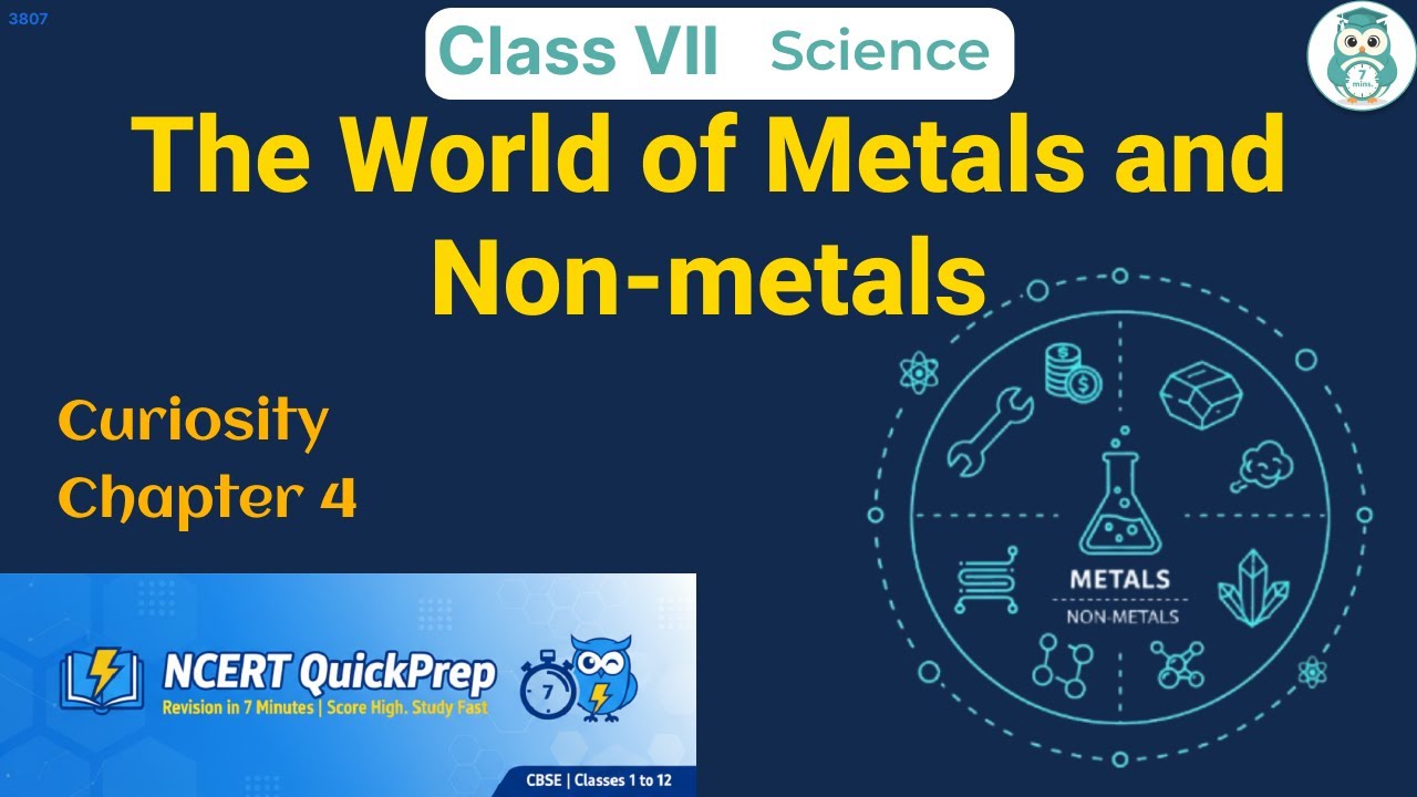 The World of Metals and Non-metals | Class 7 Science Chapter 4 | CBSE ...