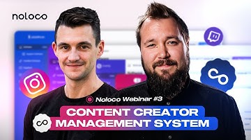 Noloco Webinar #3 - Sales KPI Dashboard for Content Creator Agencies using Nocode Tools | Sonorus