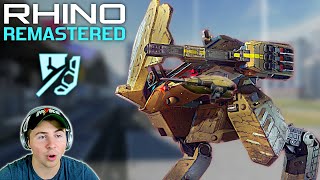 I Finally Did It... Remastered Rhino Goes LIVING LEGEND In Champion League | War Robots