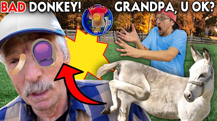 DONKEY KICKED MY GRANDPA!  GETTING RID OF BAD WOOD...