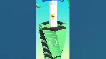 Stack Ball!!very satisfying and relaxing video game #shorts #youtubeshorts #shortsfeed #stackball