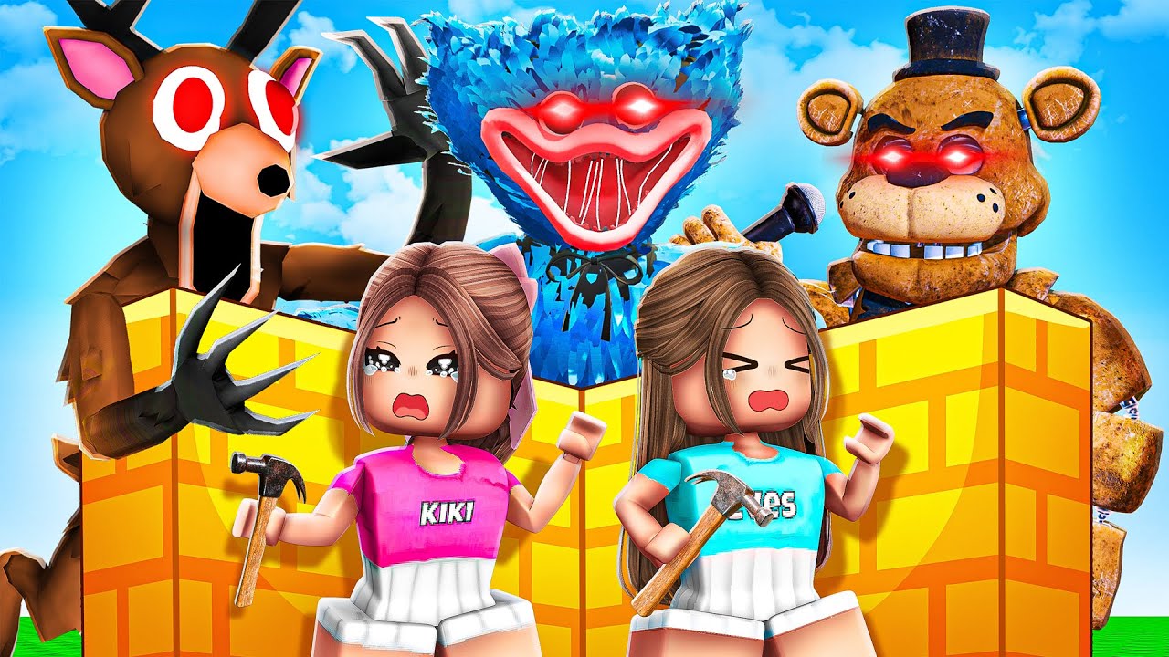 Roblox: Строй, чтобы выжить вместе с моей сестрой!