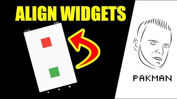 Align Widgets in a Column in Flutter