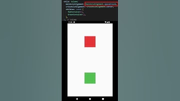 Align Widgets in a Column in Flutter