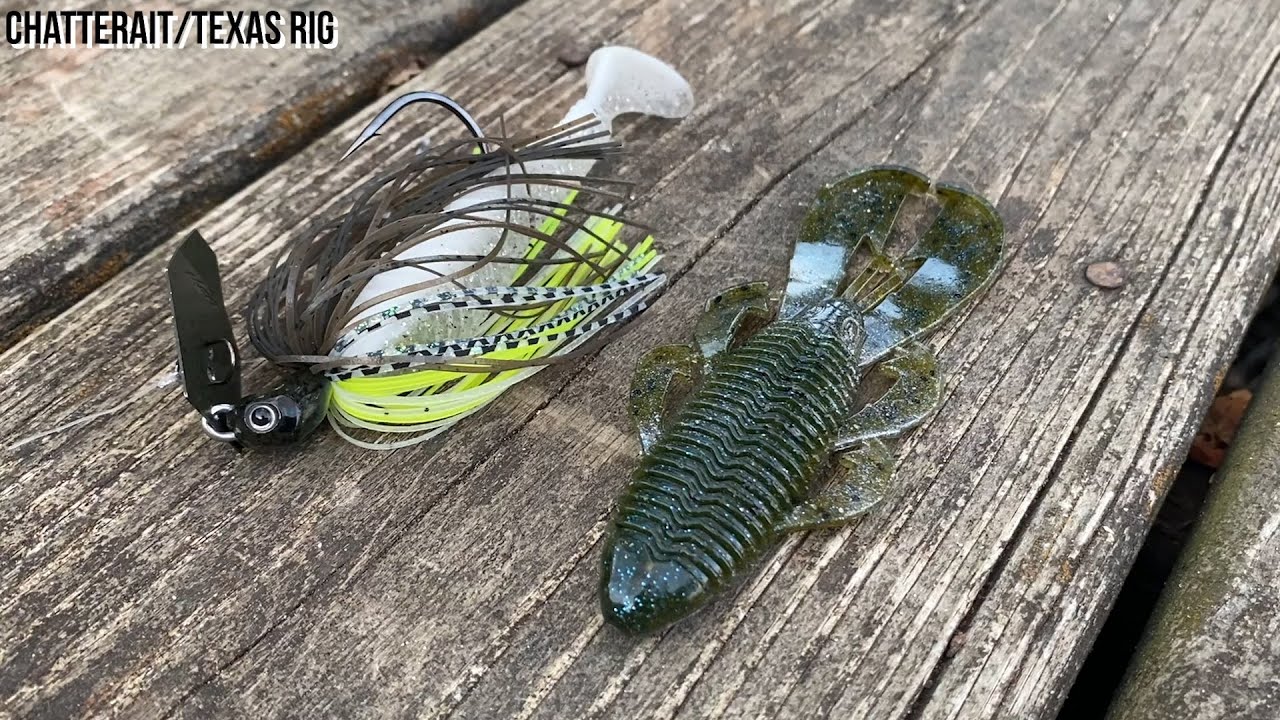 Spring Chatterbait/Texas Rig Fishing Michigan 