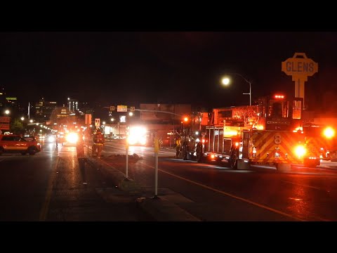 Massive gas leak closes State Street after car hits building in Salt Lake City