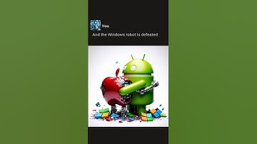 Apple vs Android💀 #ai #aiart #chatgpt