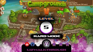 Campgrounds 5 - Level 5 Walkthrough