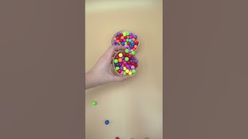 🎶⭐Relaxing Video Bead Pouring Experience 💛#asmr #satisfying #beads