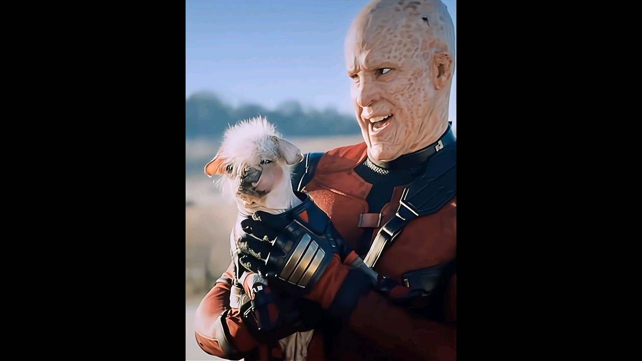 Deadpool meets Dogpool for the first time 