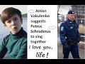 A Russian schoolboy-ecologist offers a Finnish policeman to sing “I love you, life” together.