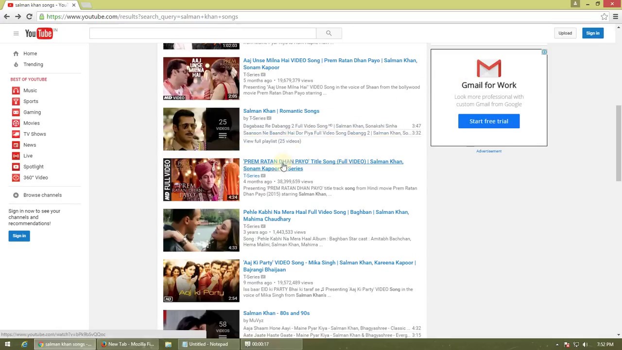 Save youtube videos - YouTube