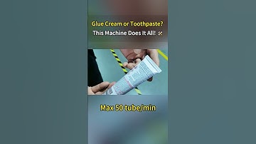 👀 Watch this Tube Filling And Sealing Machine in action!  | tube filling sealing machine