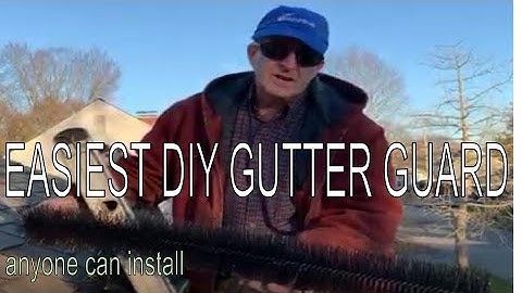 Easiest DIY Gutter Guard