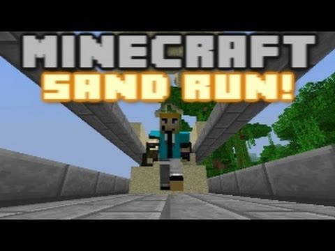 Minecraft: Sand Run! [Sprint Parkour Map] - YouTube