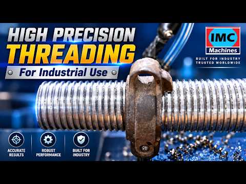 Scaffolding Prop Threading Machine For Prop Nut video thumbnail
