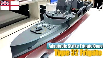 Show the world! BAE Systems Unveils New Adaptable Strike Frigate Concept