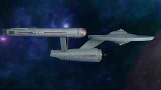 USS Enterprise flyby test w/ sound