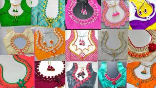 Most Popular Blause Designs Ll Blouse Ke Back Side Design Ll Blouse Design Ll