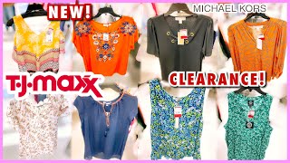 🔥TJMAXX WOMEN'S CLOTHING DESIGNER TOPS👚 NEW FINDS & CLEARANCE SALE‼️SHOP WITH ME💜