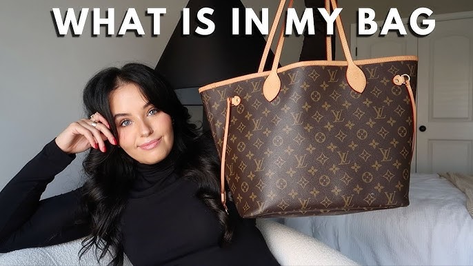 What's In My Travel Bag - Louis Vuitton Neverfull 
