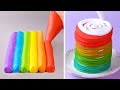 10+ Simple Colorful Cake Decorating Ideas Impress All the Rainbow Cake Lovers | So Yummy Cake