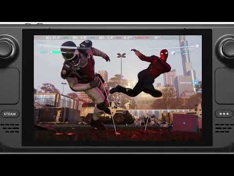 Marvel’s Spider-Man Remastered Steam Deck Gameplay #13