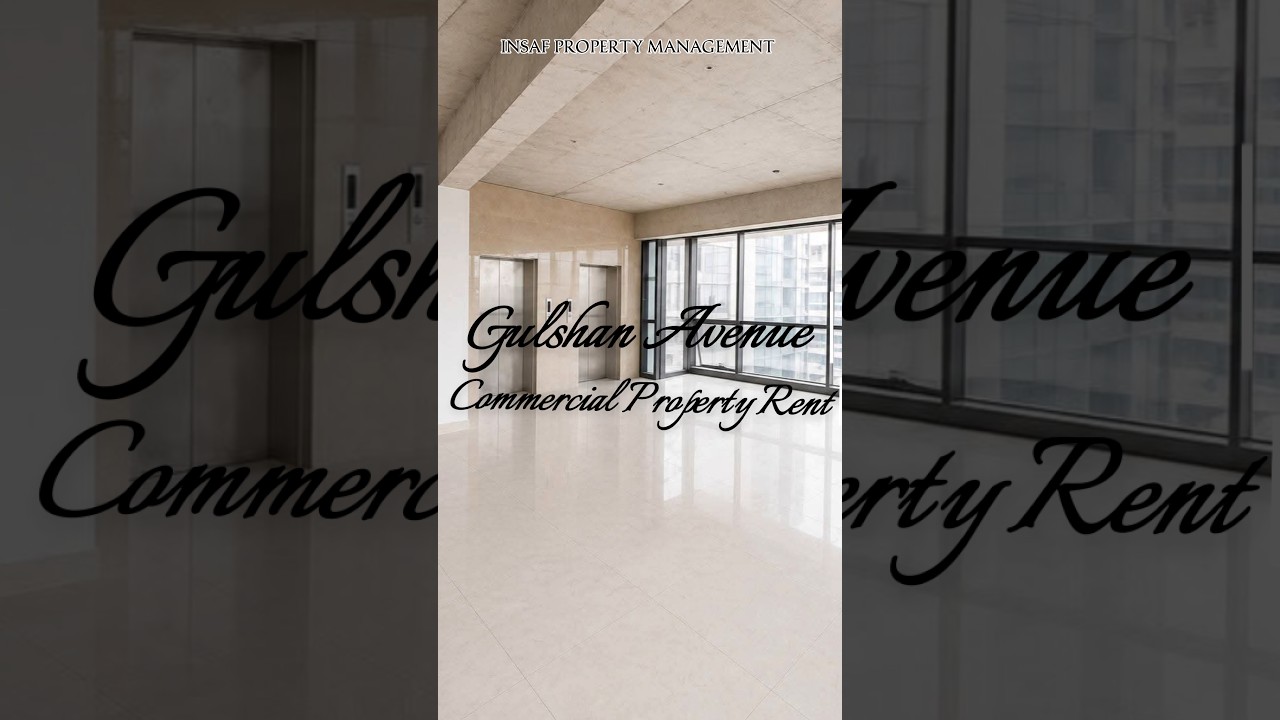 Commercial Property Rent Gulshan Avenue