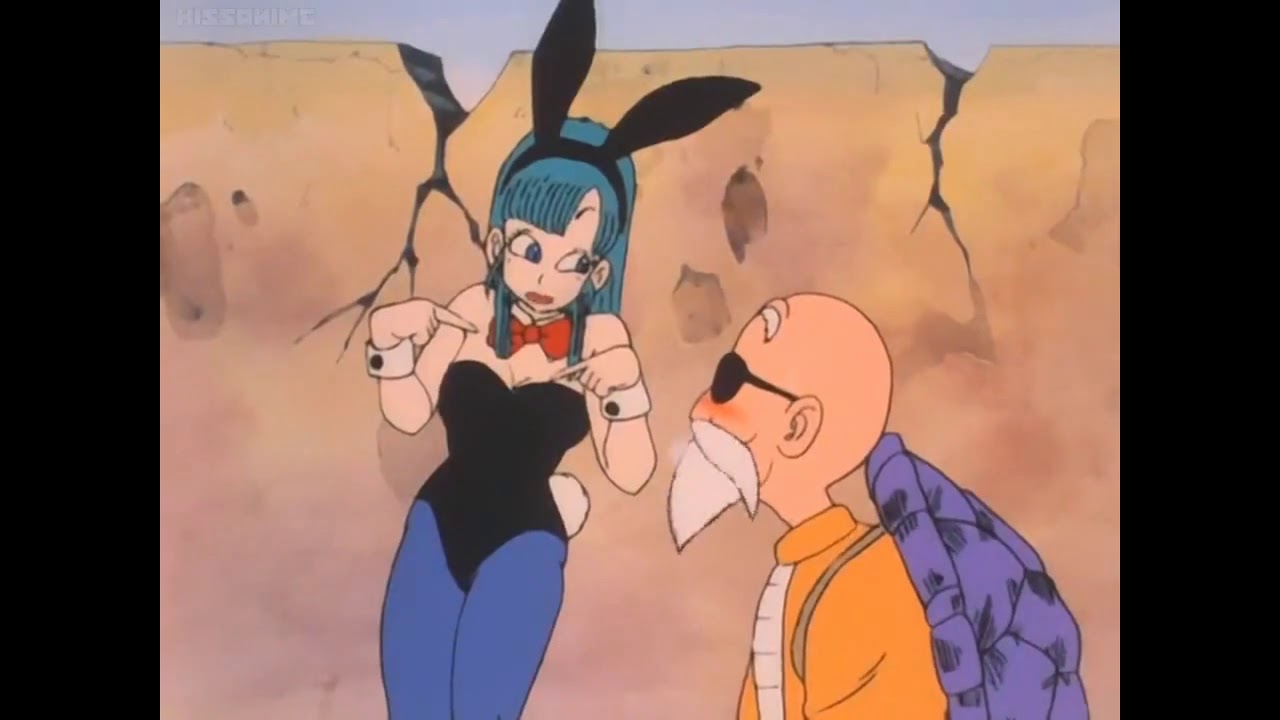 Dragon Ball Oolong Exposes Bulma S Boobs To Master Roshi English