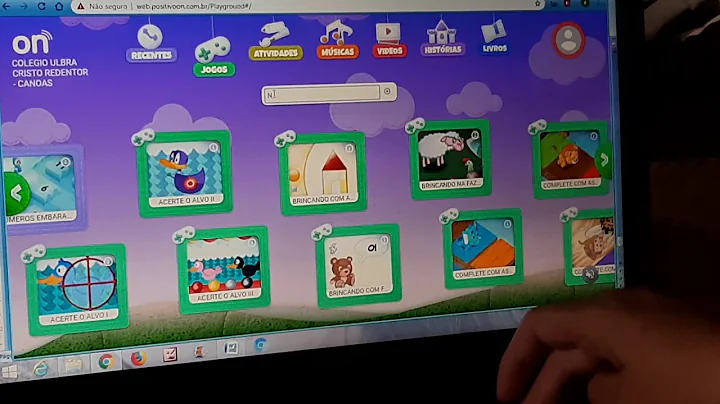 ORIENTAÇÕES PARA ACESSAR O POSITIVO ON