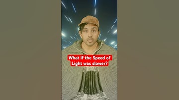 What if the Speed of Light was slower? #shorts