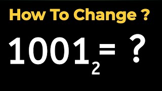 Convert Binary Number System Into Decimal System | Number System 