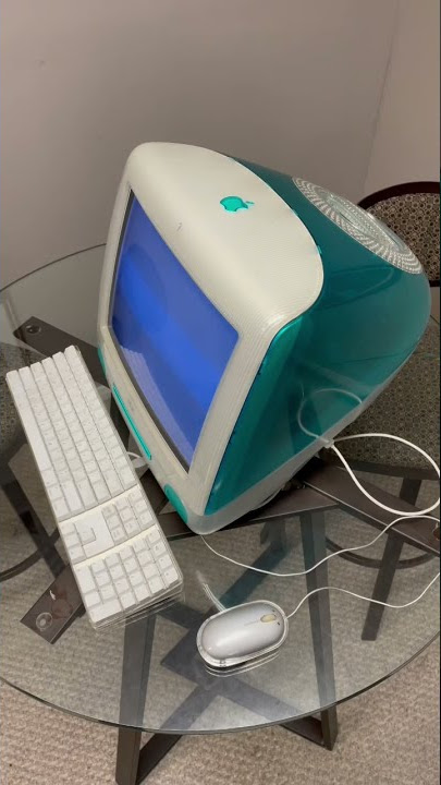 Retro Computer ASMR: IMac G3 booting up #apple #macintosh #90s #2000s