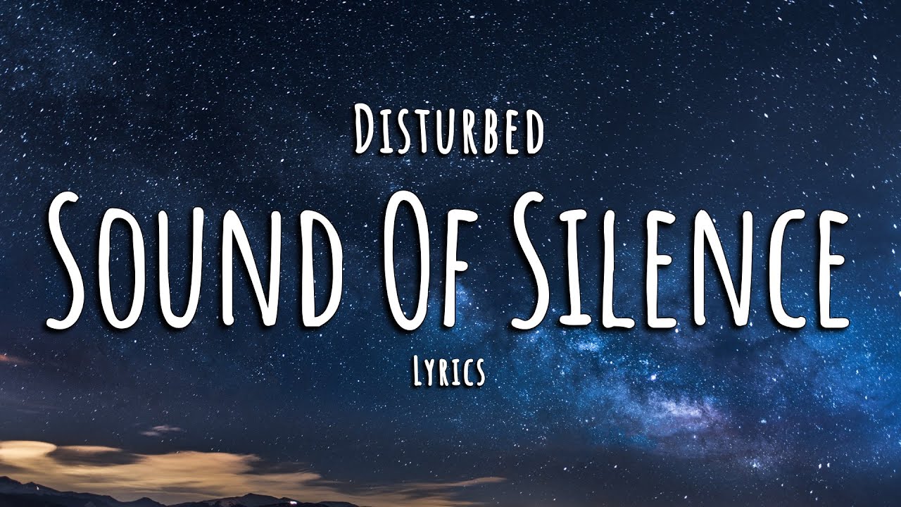 disturbed lyrics sound of silence