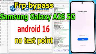 FRP Bypass Google Account Lock Samsung Galaxy A26 5G android 16 with Eft pro screenshot 5