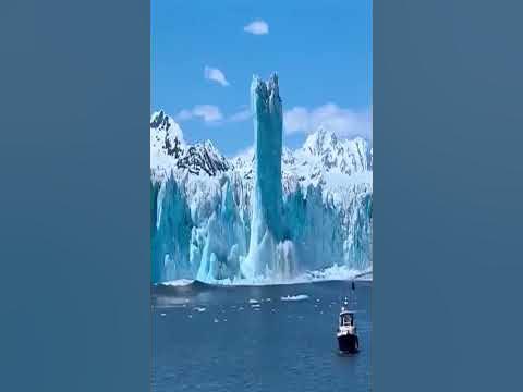 AWESOME SCENE ICEBERG-FALLING - YouTube