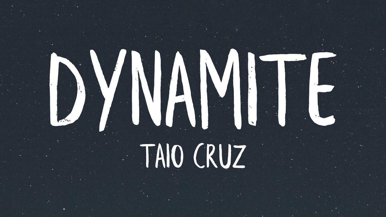 Taio Cruz - Dynamite (Official UK Version)