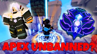 APEX_WANNABE UNBANNED? (Roblox Bedwars)
