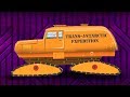 Trans Antarctic Snow Cat Formation And Uses | Big Trucks Cartoon For Kids