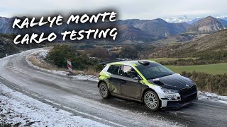 Rallye Monte Carlo Testing 👌🏔️