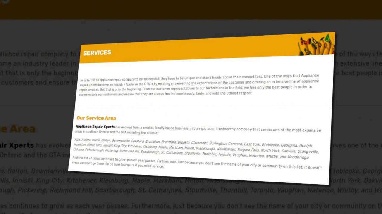 Peterborough ON Appliance Repair Appliance Repair Xperts YouTube