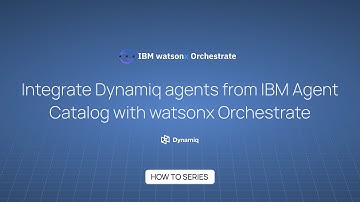 How to Integrate Dynamiq agents from IBM