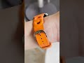 URVOI Clearance price! Gourmette Single Tour Band for Apple Watch Strap classic leather wristband