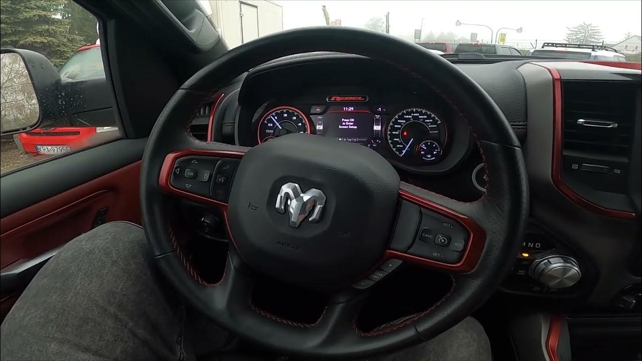 How to Enable or Disable Parkview Backup Camera Delay in Dodge RAM 1500