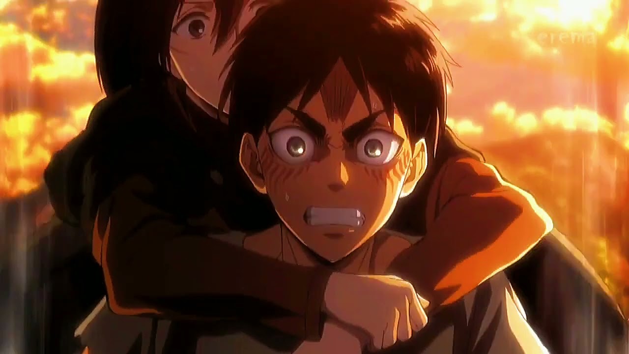 Аниме клип [Атака титанов] //я солдат//